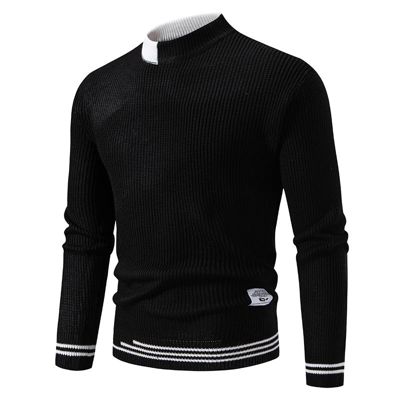 Sweater sweater men Amazon foreign trade cross-border sweater men's sweater personalized plus size inside men's wholesale