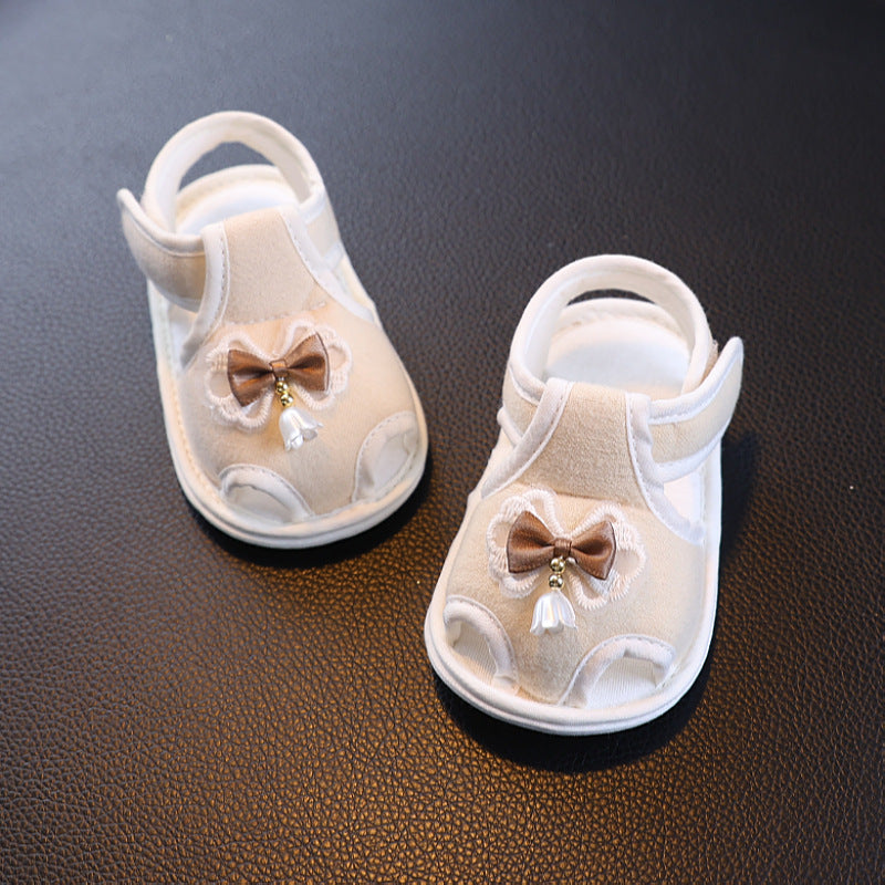 Baby Summer Sandals Baby Breathable Pre-step Shoes Non-slip Cute Soft Sole 0-3-6 Month One Year Old Boys and Girls