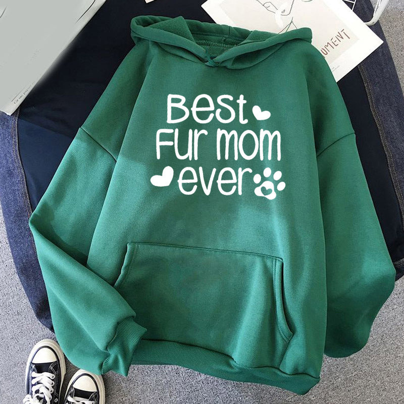 Cross-border foreign trade sources Baby It's Cold outside printed hooded hooded vests European code plus size