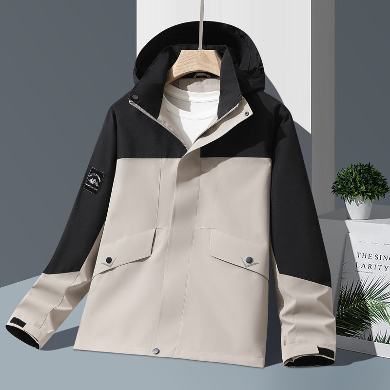 New Couple Jacket Men's and Women's Casual Jacket Outdoor Spring and Autumn Mountaineering Jacket Outdoor Couple's Jacket