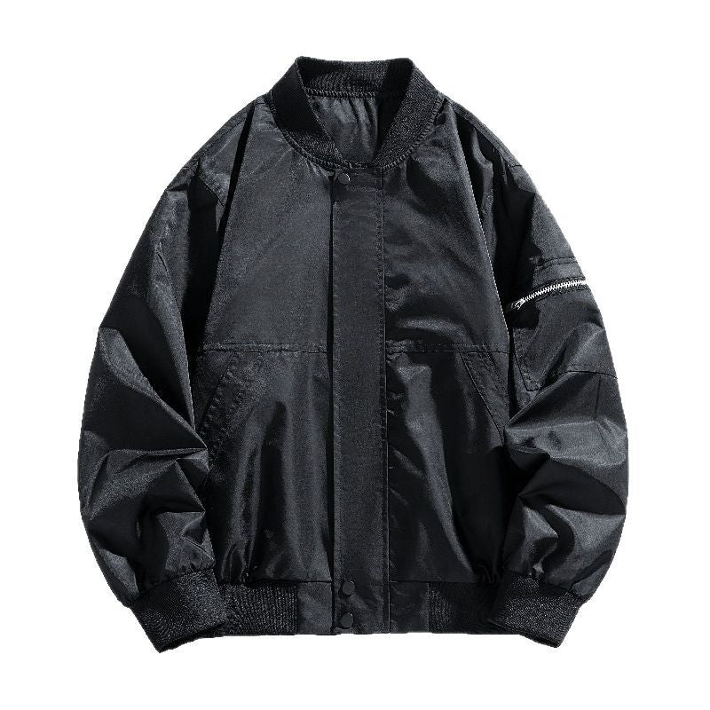 New Jacket Men's Casual Coat Outdoor Sports Windproof Comfortable Trend All-match Fashion Lapel Spring and Autumn Top