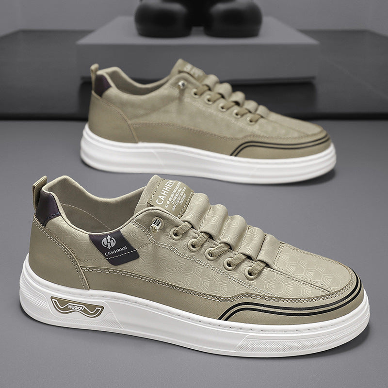 2025 Spring and Summer Men's New Trendy Casual Comfortable Versatile Everyday Round-Toe Low-Top Men's Sneakers