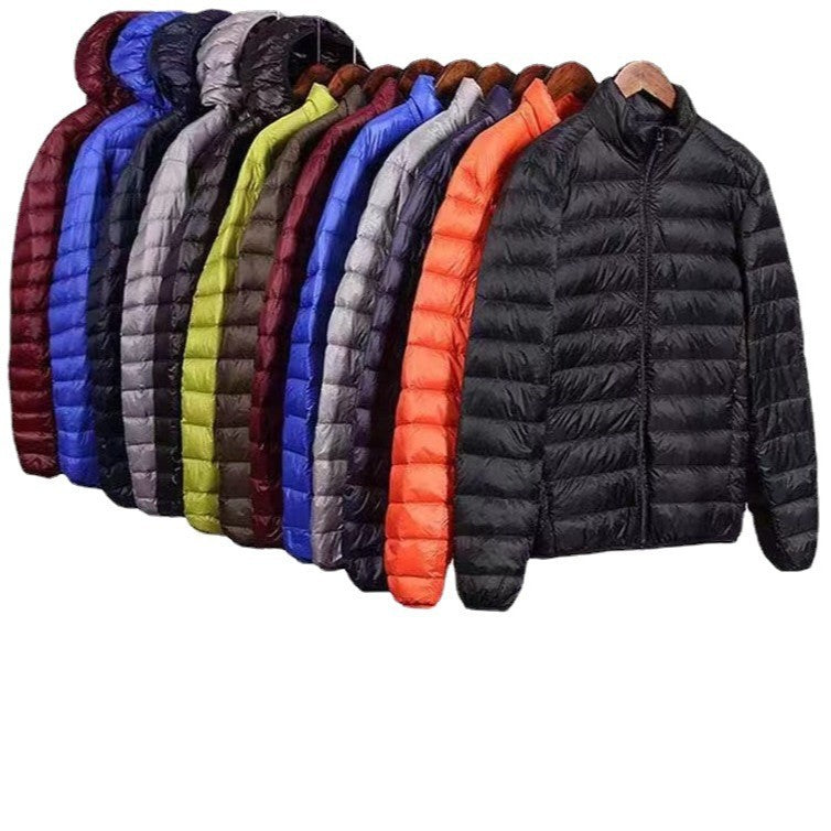 2522 New Model Mainly Features Men's Hooded down Cotton Jackets, Youth Large Size Casual Winter Coats, Lightweight Cotton-Padded Jackets