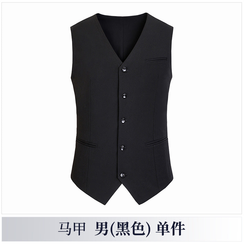 Men's Formal Three-Piece Business Suit, Groom and Best Man Suit, Wedding Dress, Autumn and Winter New Suit, Formal Suit