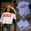 300g Pure Cotton American-Style Short-Sleeve T-Shirt for Women, Summer 2024 New Loose Trendy Brand Half-Sleeve Top, Casual and Versatile