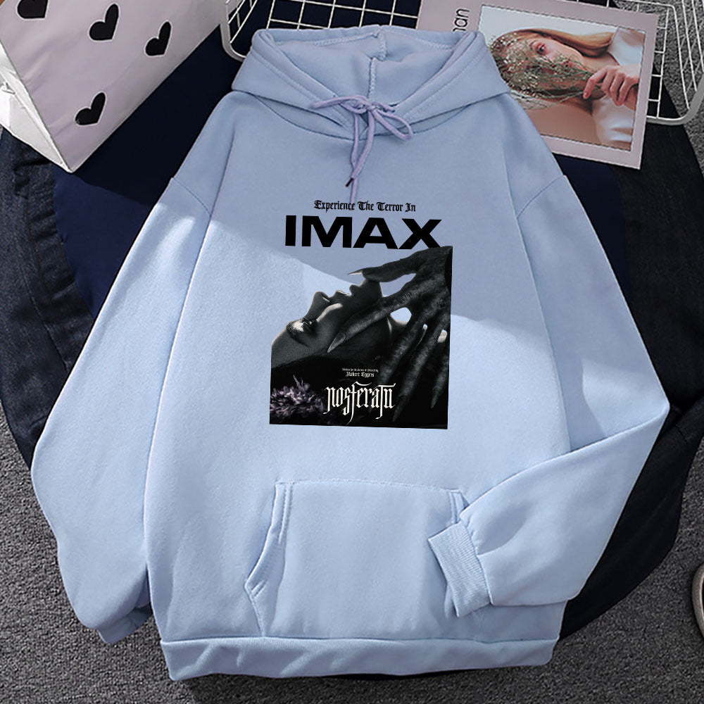 Nosferatu Horror Movie Printing Hoodies Long Sleeve Winter H