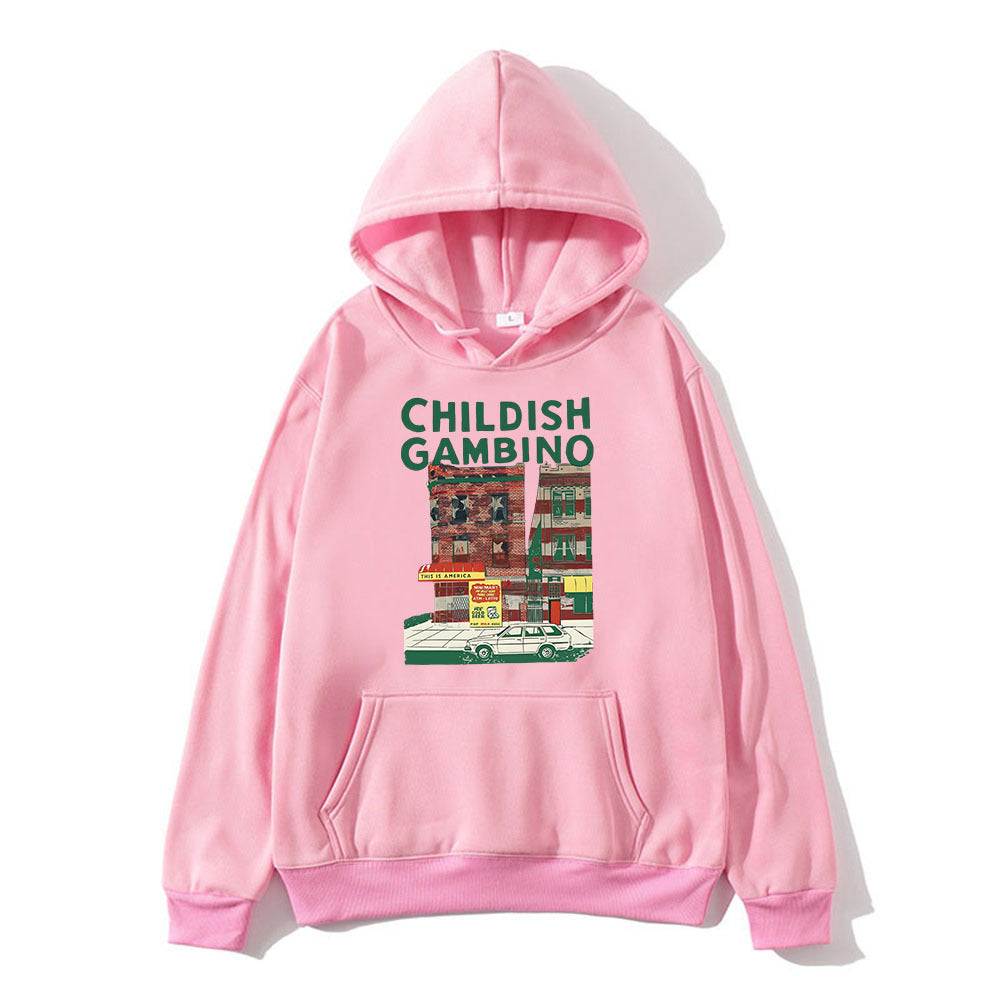 Childish Gambino Hoodies Men's Clothing Long Sleeve Men Women H