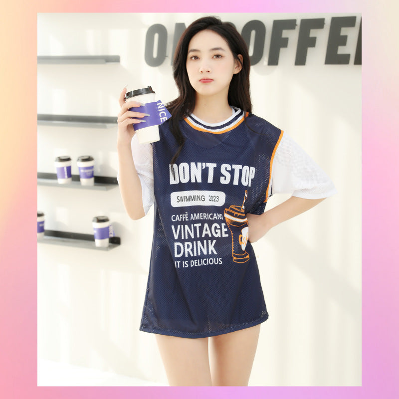 Swimwear, Women's Sexy Swimsuit, Women's Large Size Split Fashion Three-Piece Set, Fashionable New Women's Swimwear, Hot Spring Wholesale