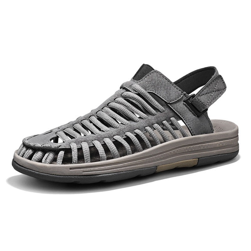 2025 Summer Sandals Men's Breathable Beach Shoes Men's Outdoor Casual Men's Shoes Cross-Border