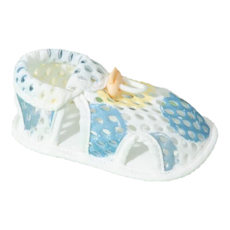 Baby summer sandals men and women toddler shoes 0-1 years old baby breathable single mesh shoes children soft bottom non-slip shoes