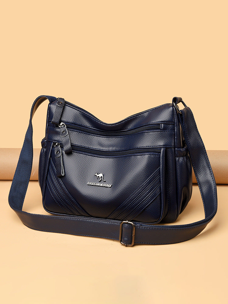 Women's Bag, Large Capacity Women's Bag, Middle-Aged Mother's Bag, 2026 New Model, Multi-Layer Versatile Shoulder Crossbody Bag, Dropshipping