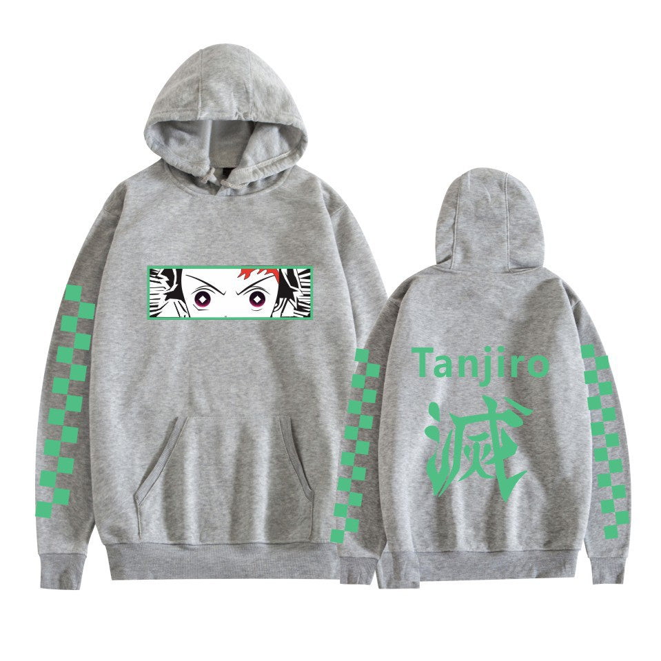 Sun Man Cartoon Animation Series Surrounding hoodie with Hoodies and Ghost Extermination Blade Full-time Hunter Loose Cross-border hoodie