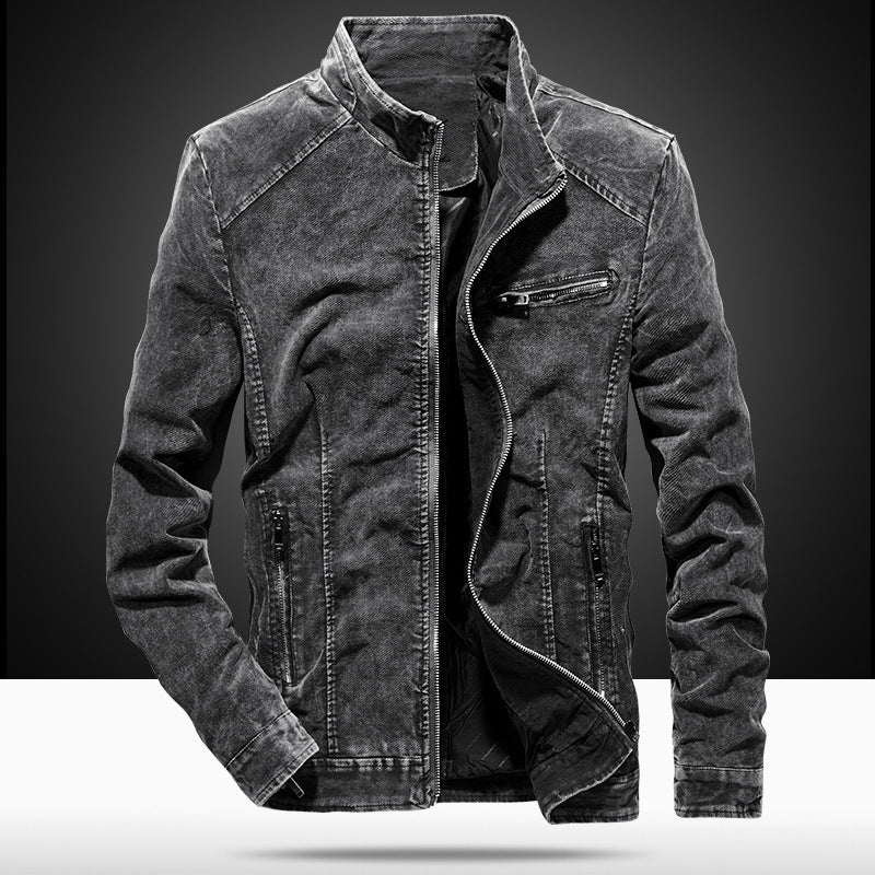 2018 autumn Denim coat men's youth jacket Korean fashion slim men's clothes men's jacket batch