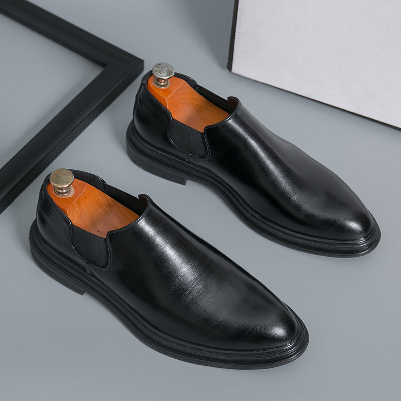 Men's shoes cross-border plus size new loafers fashion men's business formal leather shoes trend set foot loafers wholesale