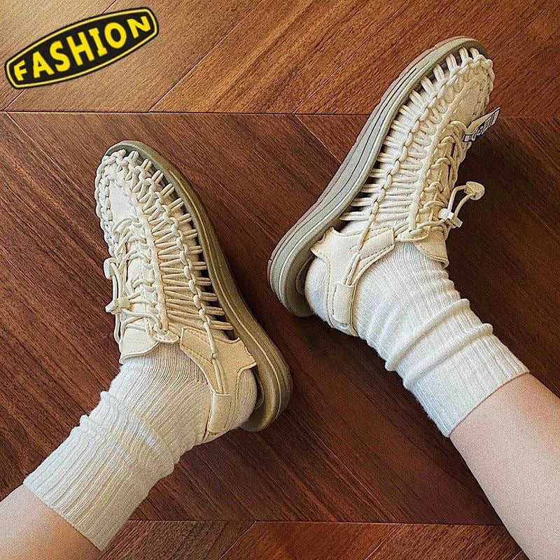 Original Roman Sandals Summer Breathable Low-top Soft Bottom Couples Fashion Beach Shoes