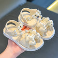 New Children's Bow Princess Sandals Soft Sole Girls Baby Soft Sole Cute Summer Girls Cute Sandals