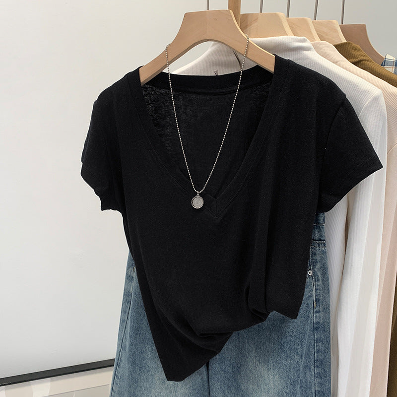 Loose Short Sleeve T-Shirt for Women, Summer 2025 New Fashion, High-Quality, Beautiful and Stylish