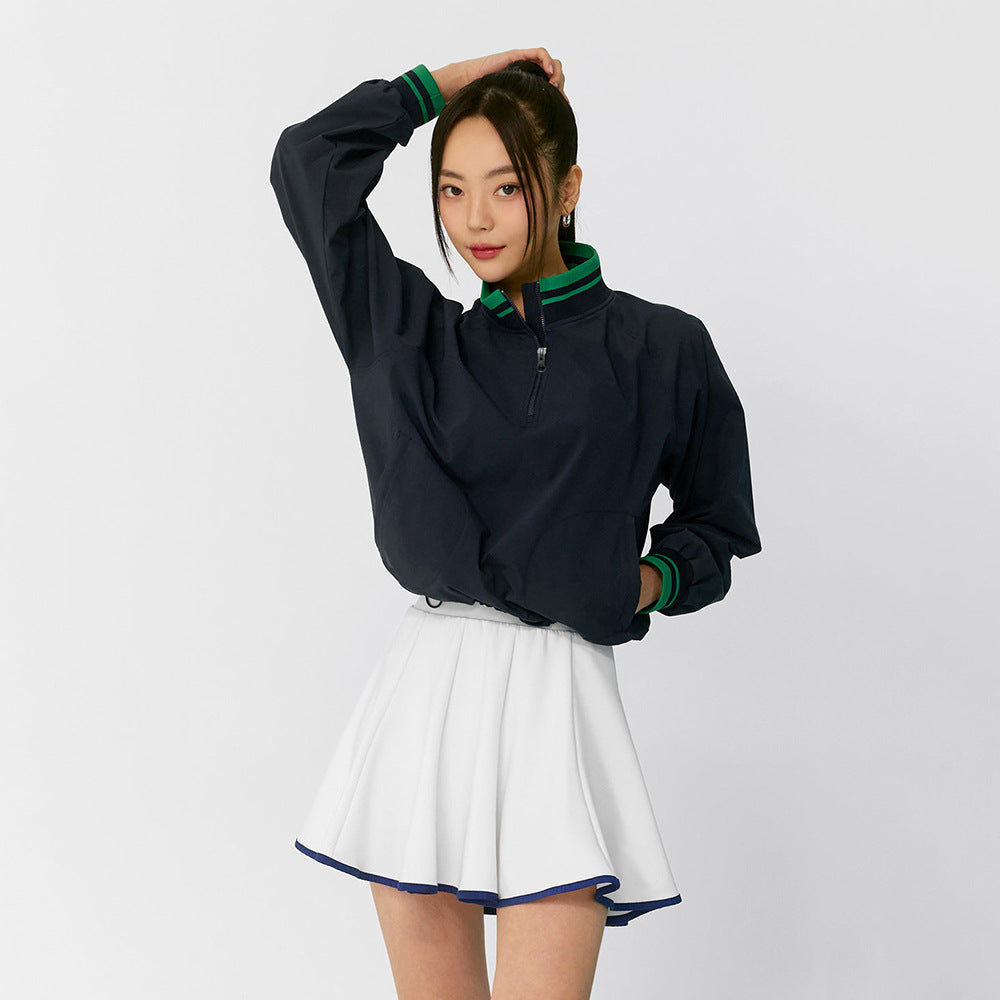 Cross-Border New Tennis Skirt Suit Women's Sportswear Two-Piece Outdoor Running Casual Yoga Suit Ready for Sale