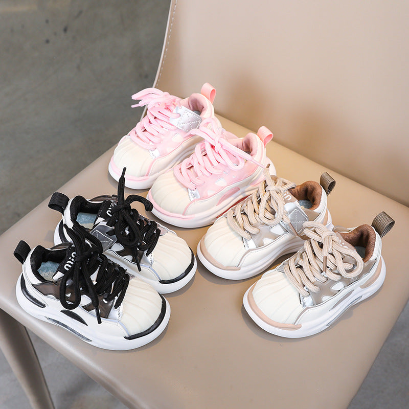 Boys' Sneakers, Soft-Soled Kidsren's Sports Shoes, Spring and Autum New Kidsren's Sports Shoes, Lightweight and Versatile Girls' Casual Shoes