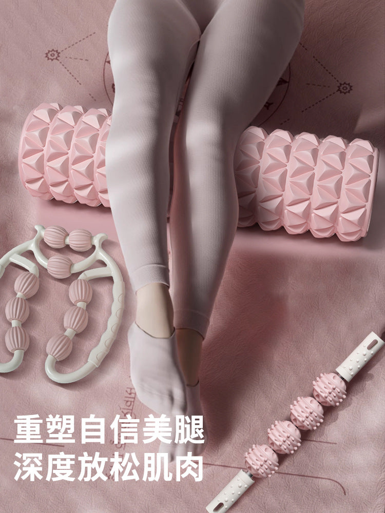 Foam Roller Leg Beauty Tool Roller Muscle Relaxer Leg Training Massage Equipment Sports Fitness Yoga Massage Stick