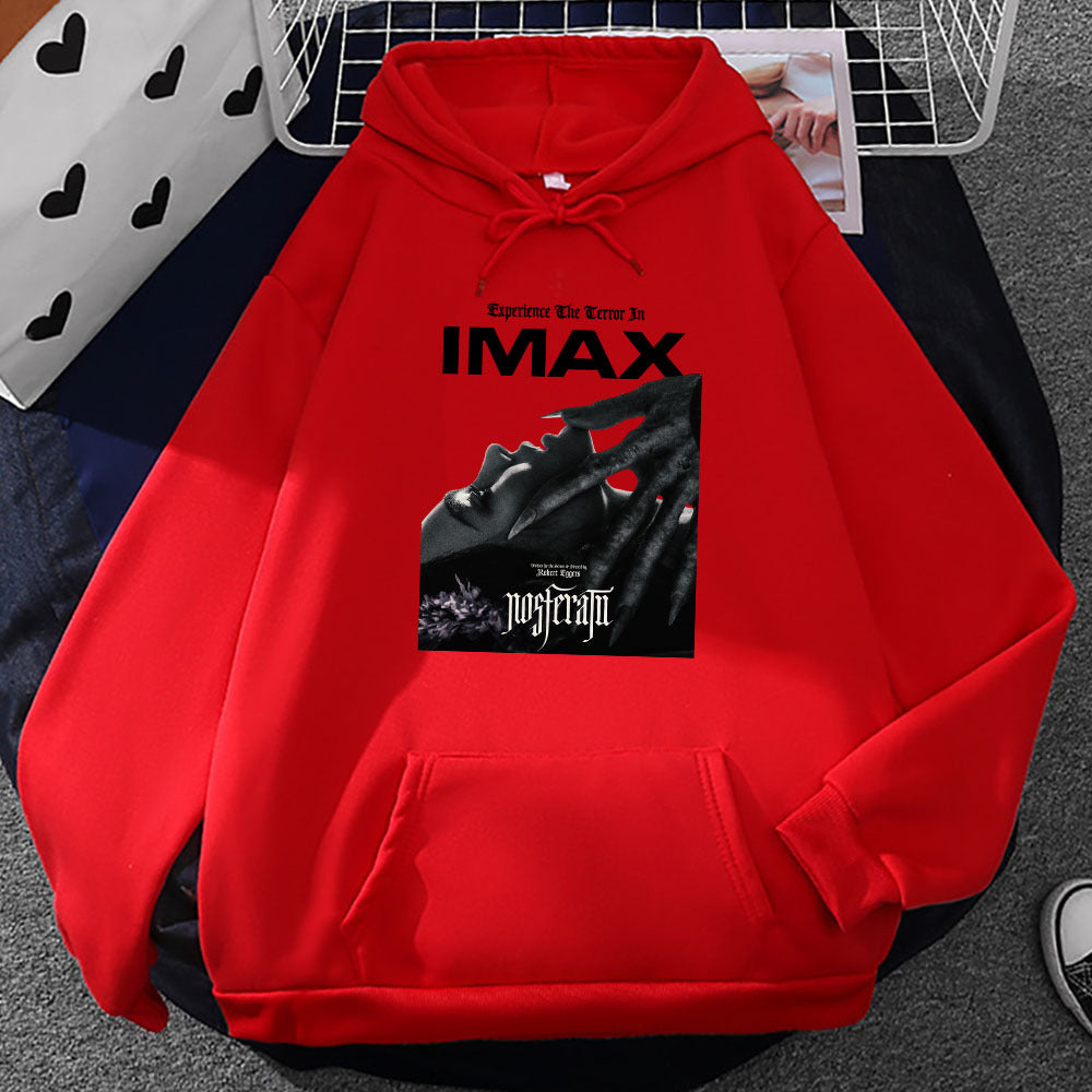 Nosferatu Horror Movie Printing Hoodies Long Sleeve Winter H