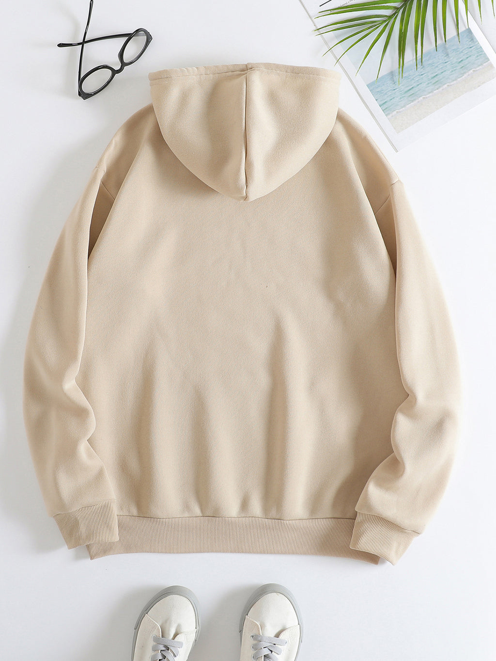Fashion All-Match Hooded Hoodie Halloween Print