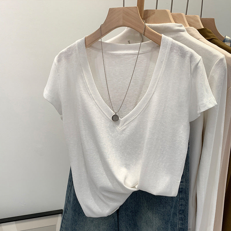 Loose Short Sleeve T-Shirt for Women, Summer 2025 New Fashion, High-Quality, Beautiful and Stylish