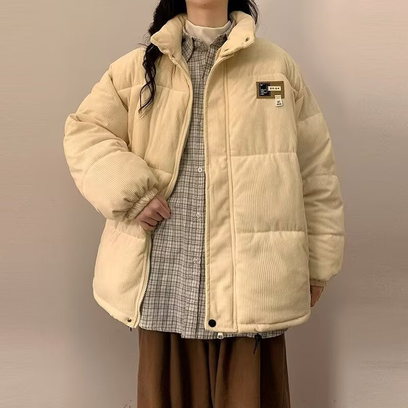 2025 New Winter Cotton-Padded Jackets for Men and Women, Thickened and Warm, Casual Sports Trendy Brand Stylish Coats