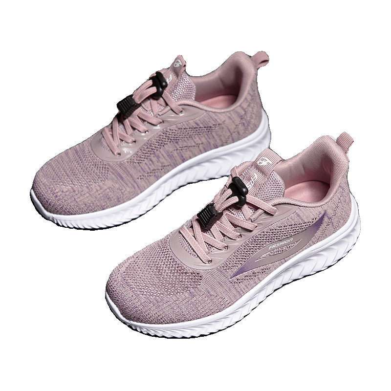 Soft-soled shoes for the elderly women's sports mother shoes 2024 one-step spring and summer middle-aged and elderly milk shoes walking shoes