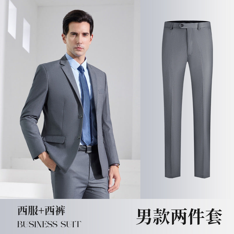 Men's Suit suit Men's Business Professional Dress Salesman Work Clothes Casual Suit Pants Men's and Women's