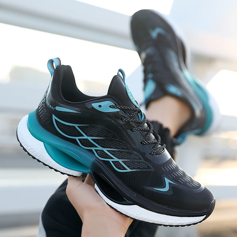 Men's Trendy Cross-Border Popcorn High-Quality Lightweight Jinjiang Cold-Stick Sports Shoes Breathable Men's and Women's Sneakers