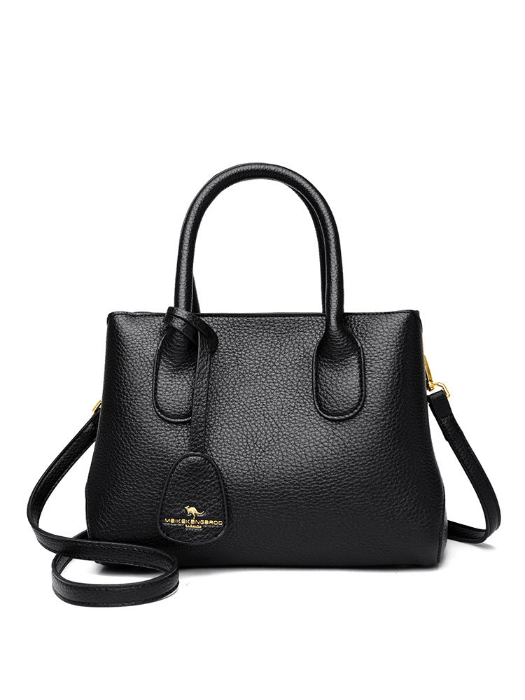 handbags Shoulder Hand Crossbody Bag 2025 New Commuter Ladies Fashion Middle-aged Handbag Mother