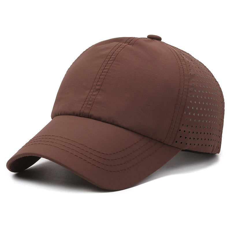 Hats for Men and Women, Quick-Drying Thin Summer Light Plate Baseball Caps, Outdoor Sunshade Hats, Breathable and Fashionable Peaked Caps