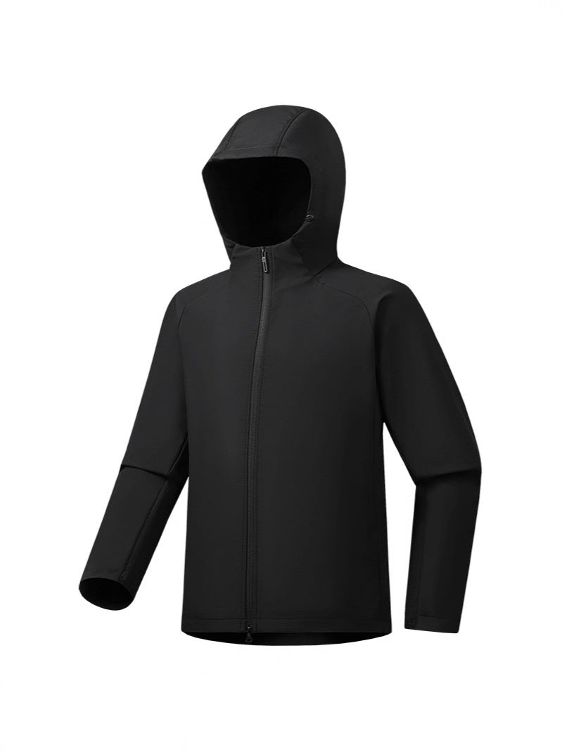New Style Breathable and Stowable Waterproof Jacket Jacket for Men and Women, Sports Hooded Trendy Mountaineering Jacket