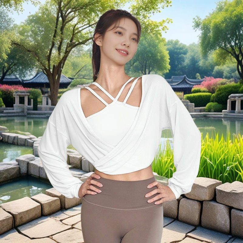 Sports Underwear Women's One-piece Cup Shockproof Yoga Clothing Vest Sexy Sling Sling Running Training Fashion Fitness Bra Summer