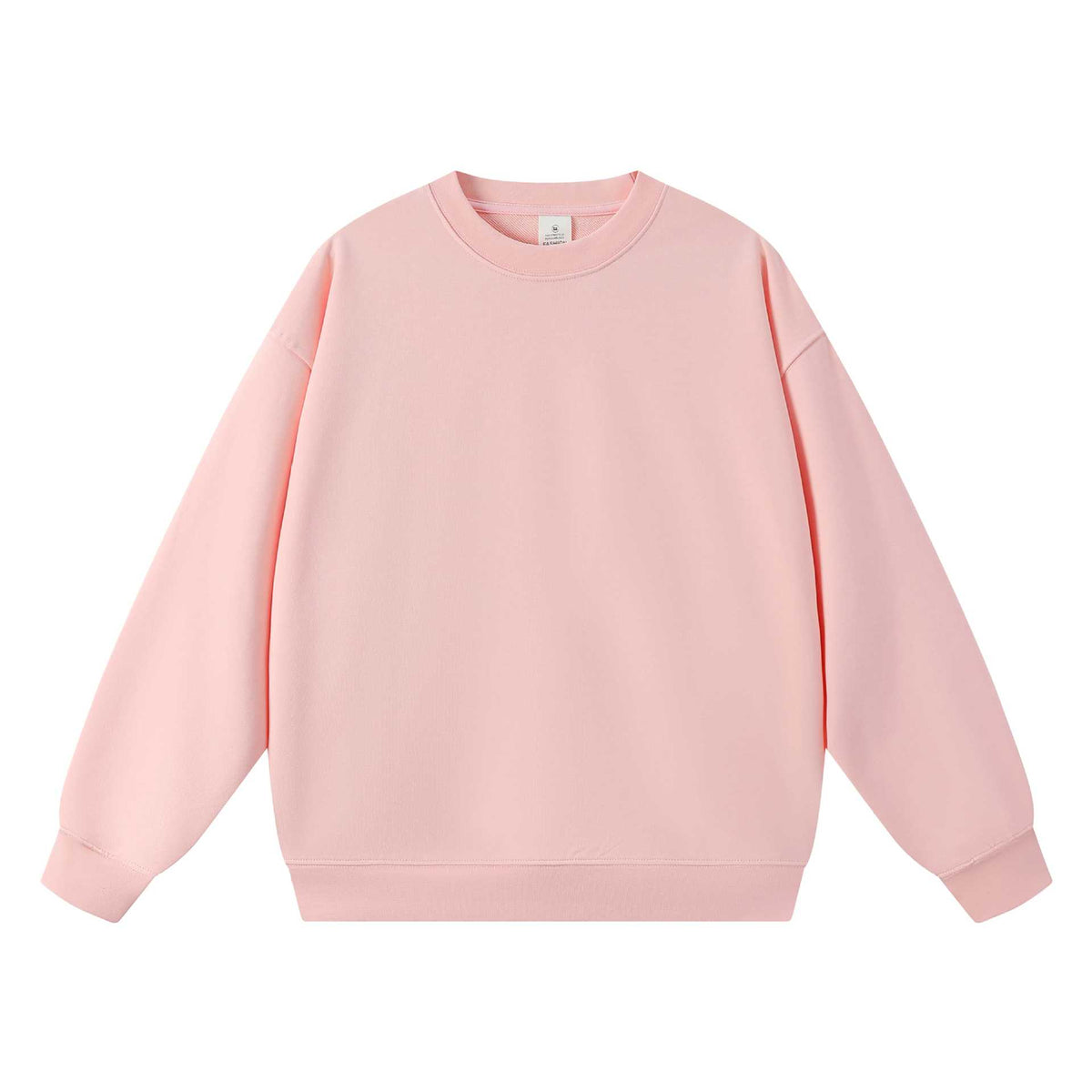 New Style Couple's Loose-Fitting Round-Neck Hooded Sweatshirt, Long-Sleeved Sweatshirt, Heavyweight Pure Cotton 400g Hoodie with Printed Logo