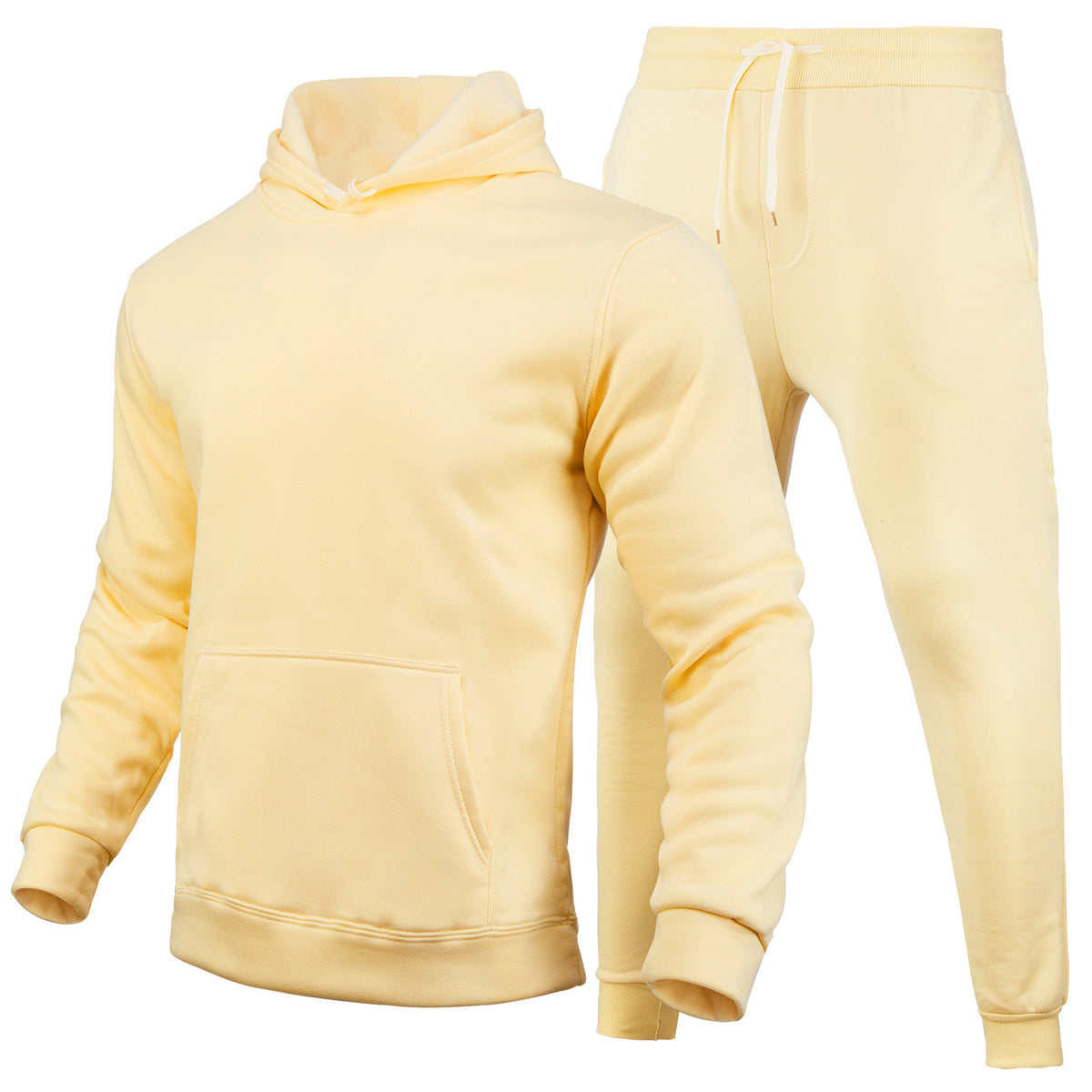 Men's Suit Cross-Border Autumn and Winter Export Pullover Sports Sweatshirt and Sweatpants Fashionable Men's Fleece Hoodie Jacket for Men
