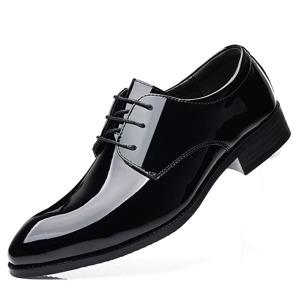 Men's Shoes Business Dress Shoes Men's All-match Fashion British Trendy Groom Shoes Men's Casual Shoes