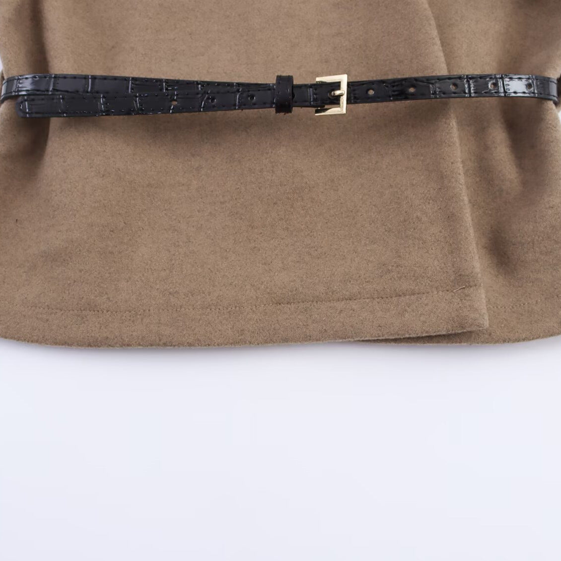 Za Export Wholesale European and American Style French Women's Clothing Belt Soft V Neck Long-Sleeved Jacket 1255837