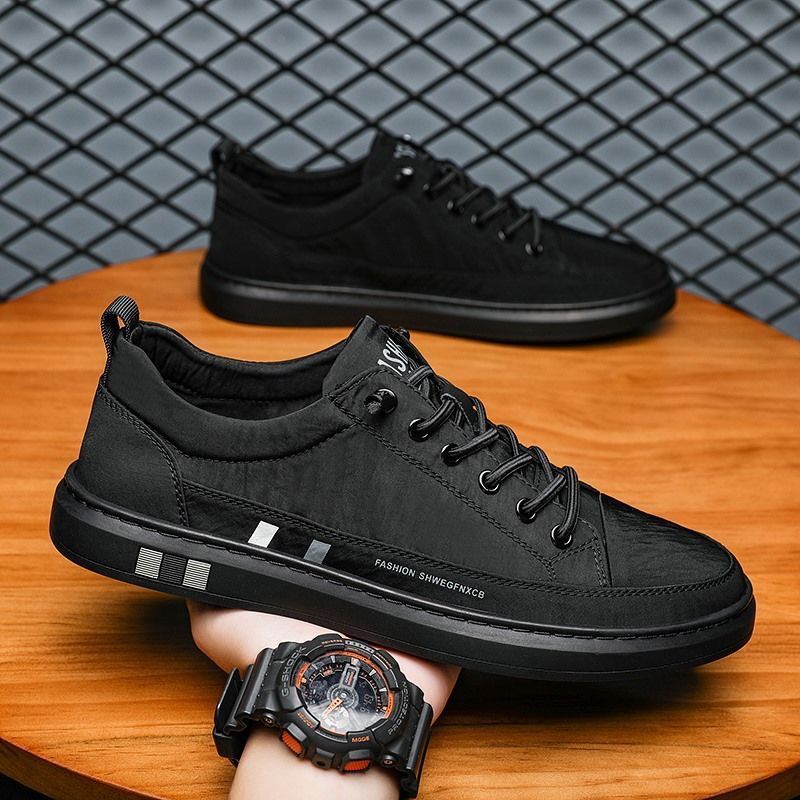 Men's sneakers  autumn new cross-border Ice Silk breathable casual men's sneakers