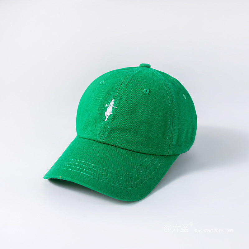 2025 New Hats for Men and Women in Spring and Summer Curved Brim Soft Top Peaked Caps Trendy Running Special Versatile Sunshade Breathable