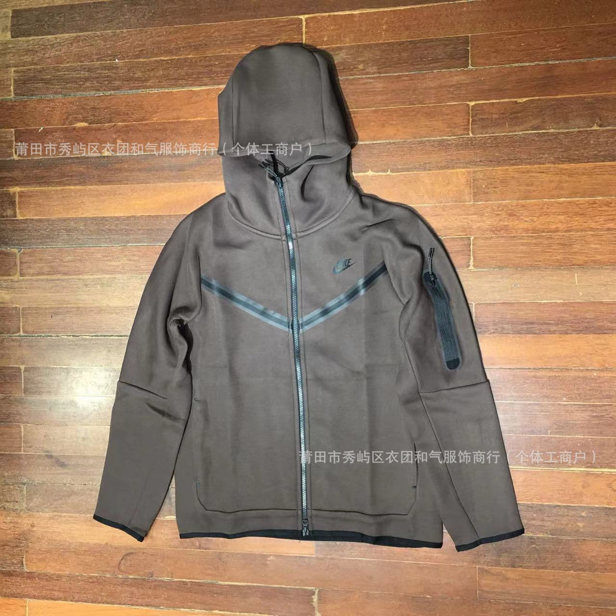 2024 Spring and Autumn Casual Sports Cotton Air Layer Hooded Zipper Cardigan Men's Jacket 490 Coat