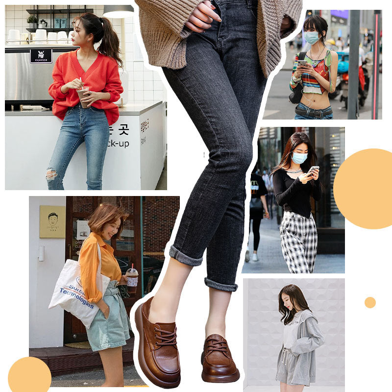2026 New Retro Loafers, Genuine Leather Soft Thick-Soled Shoes, Brown Spring Leather Shoes for Women, Versatile British Style Shoes