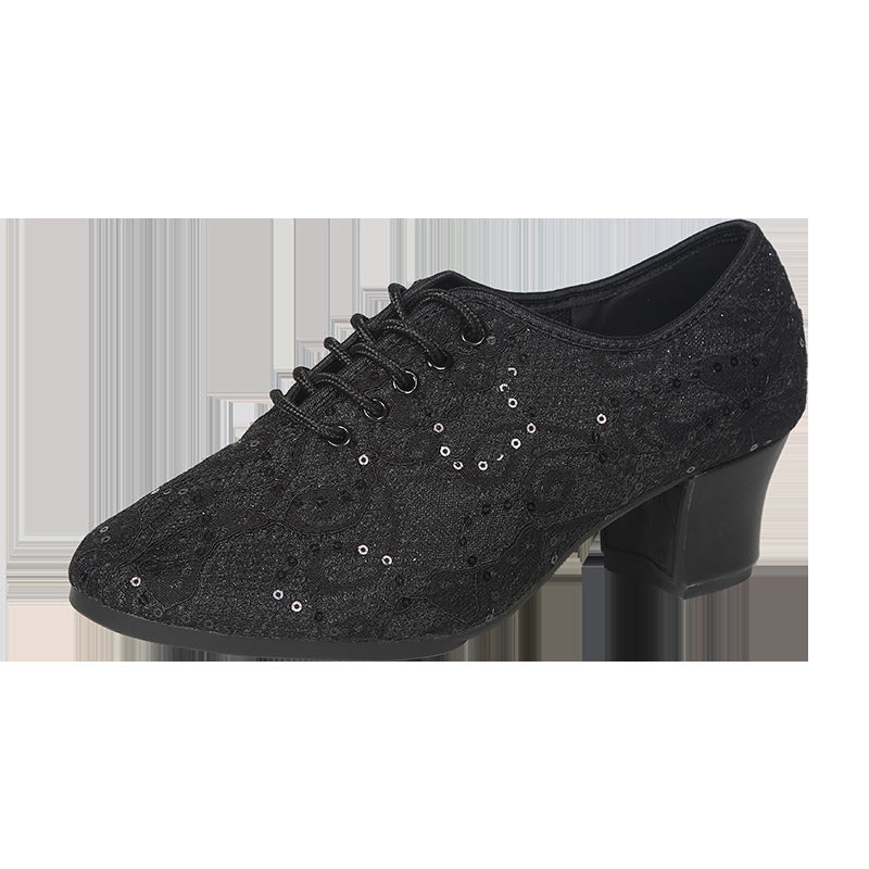 New latin dance square dance shoes low soft bottom dance shoes ladies modern dance shoes breathable performance dance shoes
