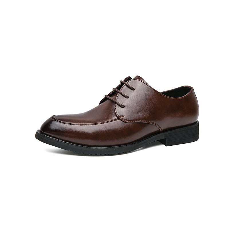 Men's Leather Shoes, Soft-Soled Men's Leather Shoes, Business Formal Leather Shoes, Men's Dad Shoes, Business Work Casual Shoes, Men's Shoes