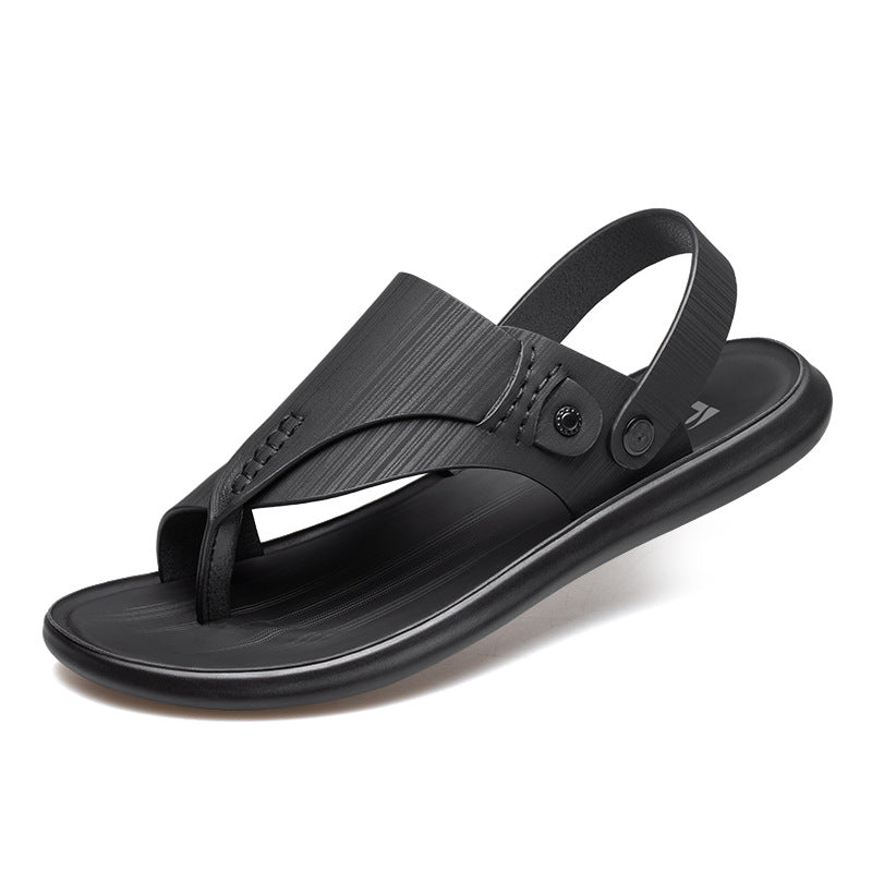 Sandals Men's Summer New Soft Clip Sandals and Slippers Casual Men's Beach Shoes Outdoor Wear Fashion Men's Sandals