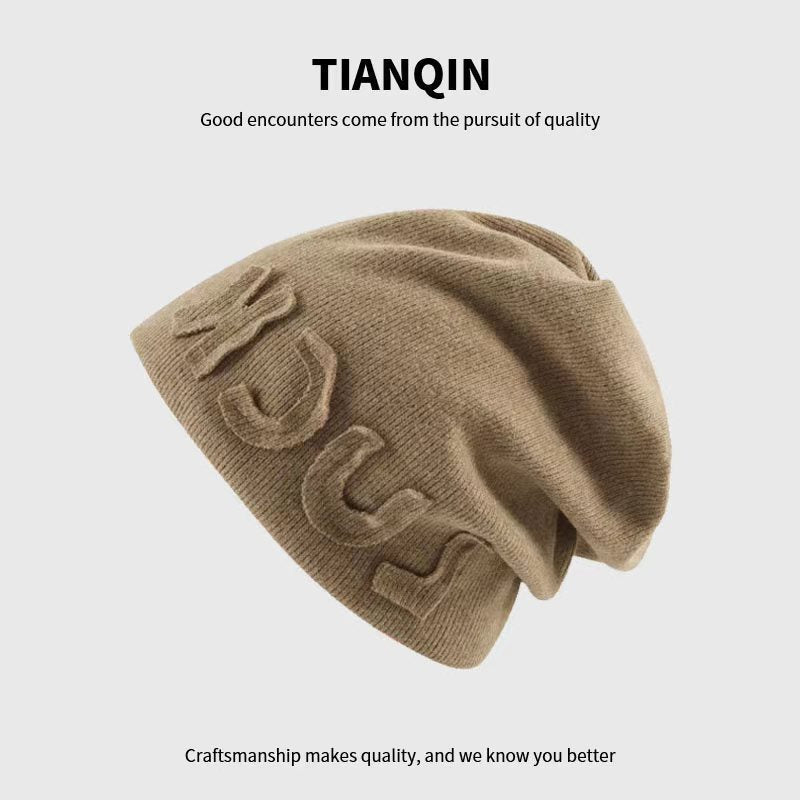 Beanie Hats for Men and Women, Winter Hats, Warm Autumn and Winter Women's Woolen Hats, Corduroy Hats, Winter Baotou Hats