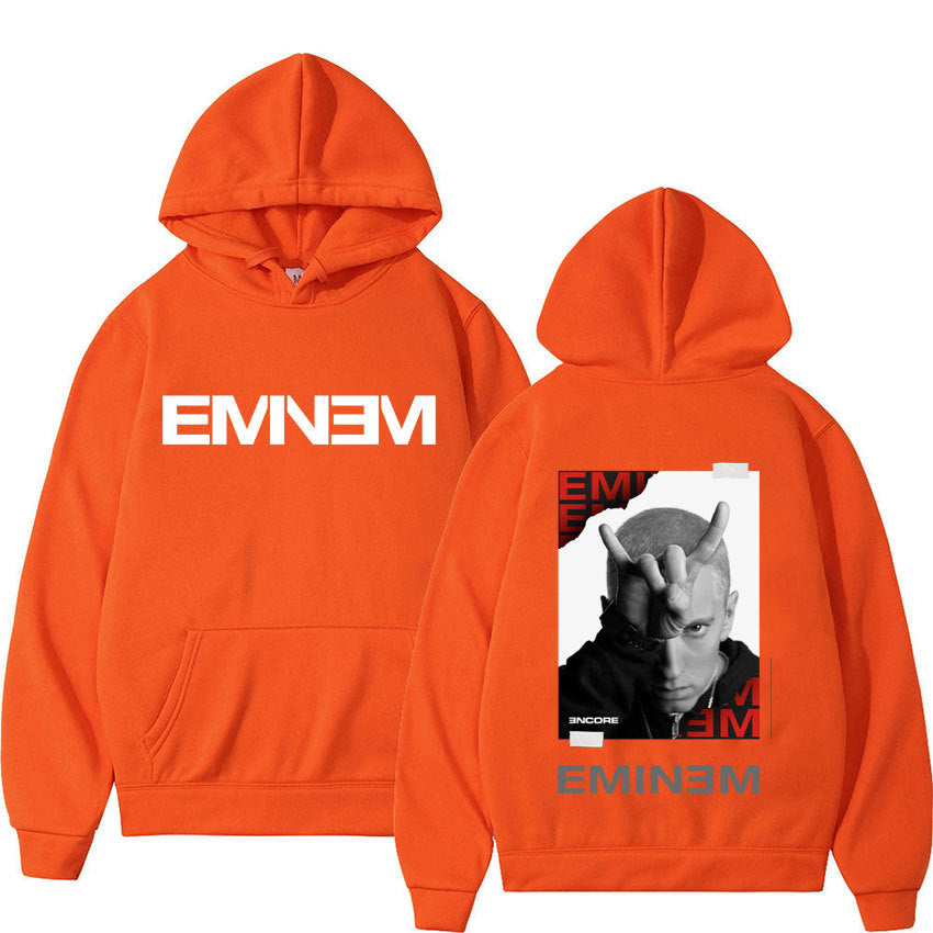 Rapper Eminem Music Album Hoodies World Tour Graphic Hoodie