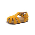 2025 New Summer Children's Shoes Children's Soft-Soled Sandals Girls Breathable Sandals Sports Shoes Baotou Hollow Children's Shoes