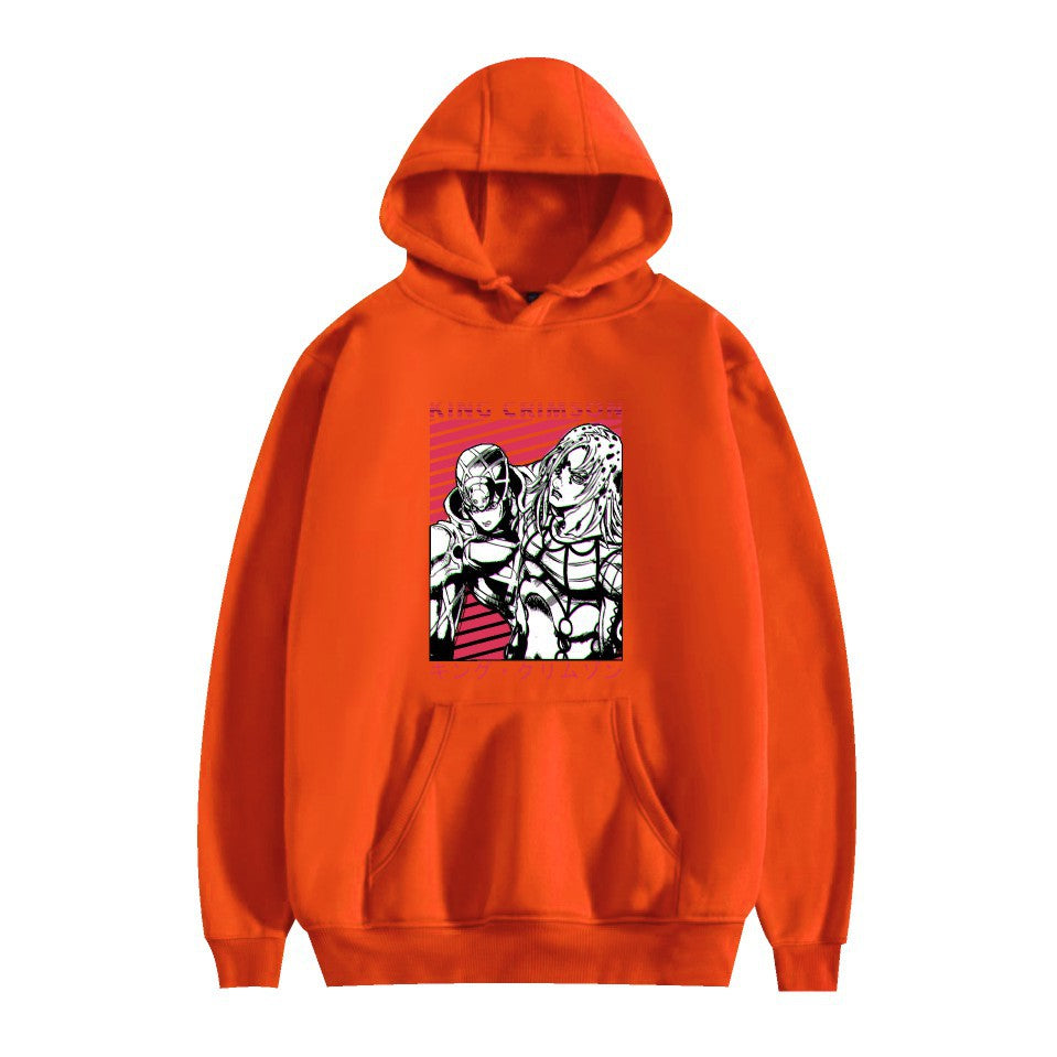 New Hot Hoodie JOJO's Wonderful Adventure Popular Printed Casual Men's and Women's Cross-border Trendy Sweater